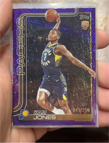2025-26 Topps #239 Kam Jones — front