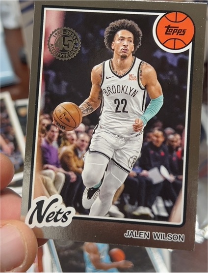 2025-26 Topps #80BK-9 Jalen Wilson — front