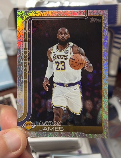 2025-26 Topps #150 LeBron James — front