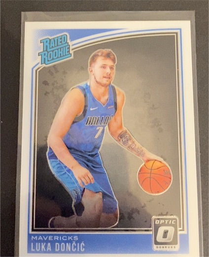 2018-19 Donruss Rated Rookie #177 Luka Dončić — front