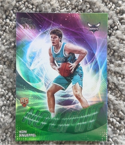 2025-26 Topps No Limit #NL-4 Kon Knueppel — front