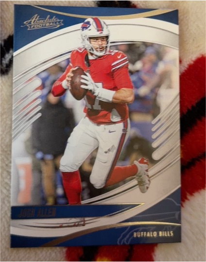 2025 Panini Absolute #10 Josh Allen — front