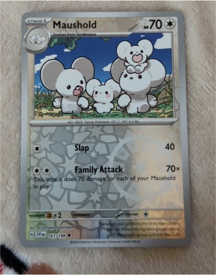 2023 Pokémon SV01: Scarlet & Violet Base Set #161 Maushold — front