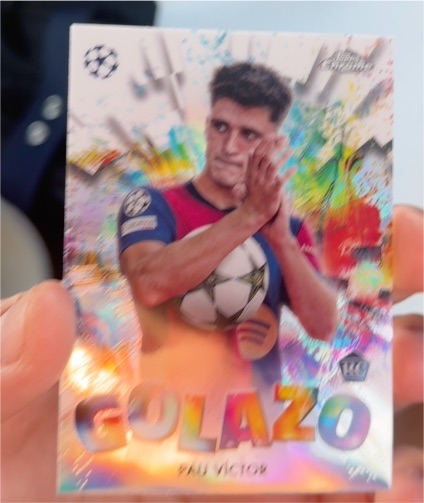 2024-25 Topps Chrome UEFA Club Competitions #GZ-24 Pau Victor Golazo — front