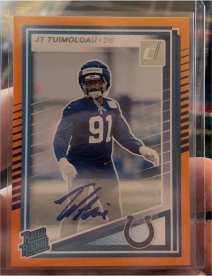 2025 Panini Donruss #398 JT Tuimoloau — front