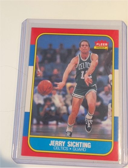 1986 Fleer #101 Jerry Sichting — front