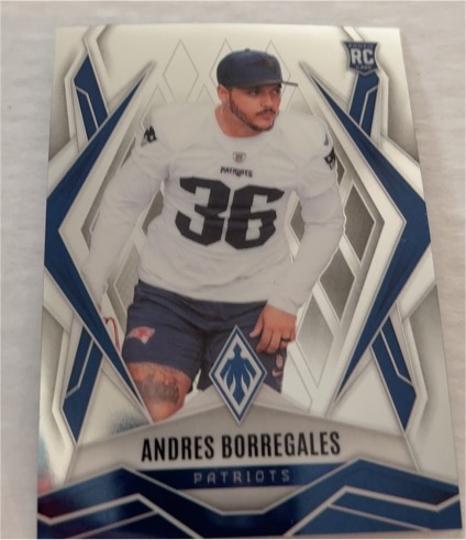 2025 Panini Phoenix #214 Andres Borregales — front