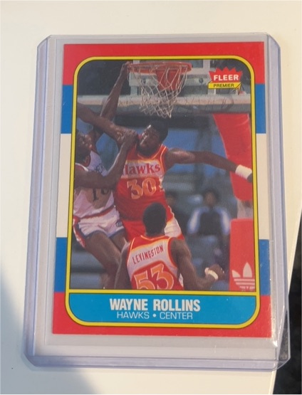 1986-87 Fleer #94 Wayne Rollins — front