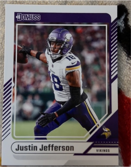 2024 Donruss #215 Justin Jefferson — front