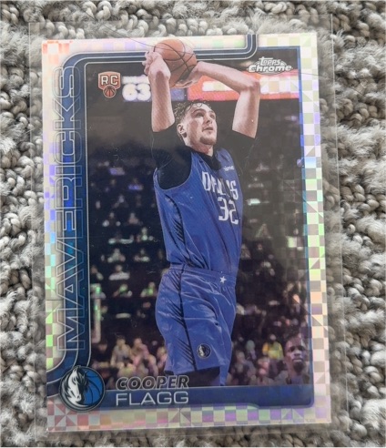 2025-26 Topps Chrome #251 Cooper Flagg — front