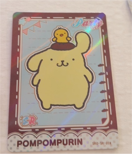 2024 Sanrio Pompompurin Party List SR-018 — front