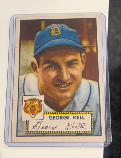 1952 Topps #246 George Kell — front