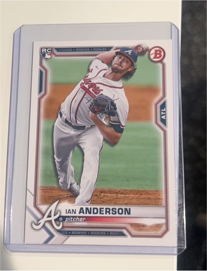 2021 Bowman #27 Ian Anderson — front