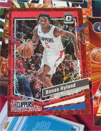 2023-24 Panini Donruss Optic #50 Bones Hyland — front