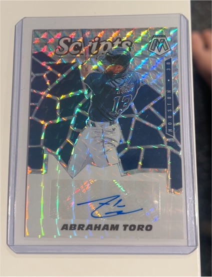2024 Panini Mosaic Scripts #SC-ATO Abraham Toro — front