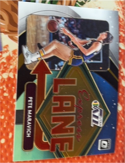 2020-21 Donruss Optic #6 Pete Maravich Express Lane — front