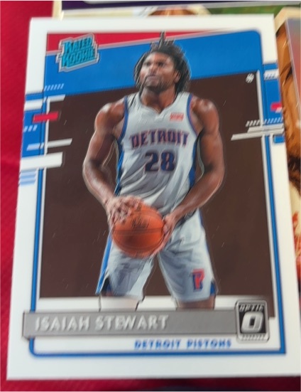2020-21 Donruss Optic #166 Isaiah Stewart — front