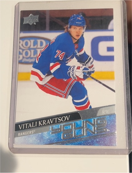 2020-21 Upper Deck #243 Vitali Kravtsov Young Guns Rookie — front