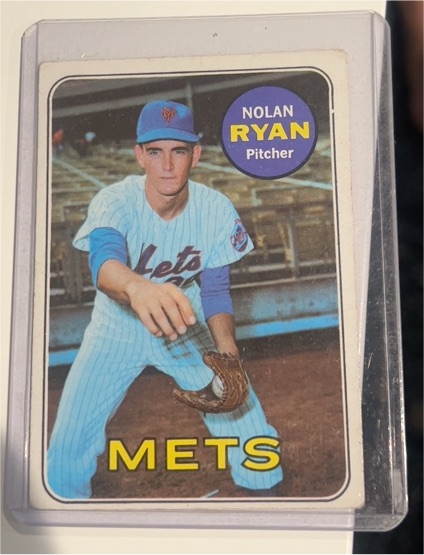 1969 Topps #533 Nolan Ryan — front