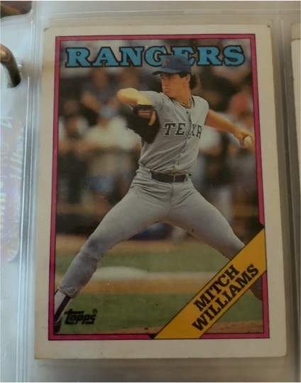1988 Topps #26 Mitch Williams — front
