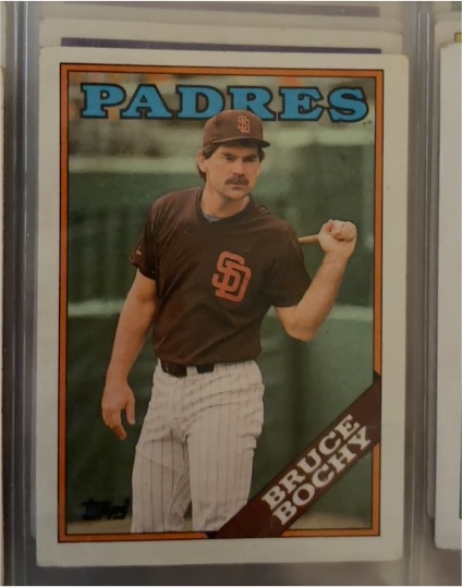 1988 Topps #31 Bruce Bochy — front