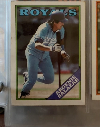 1988 Topps #29 Argenis Salazar — front