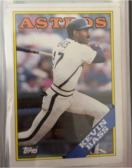 1988 Topps #175 Kevin Bass — front