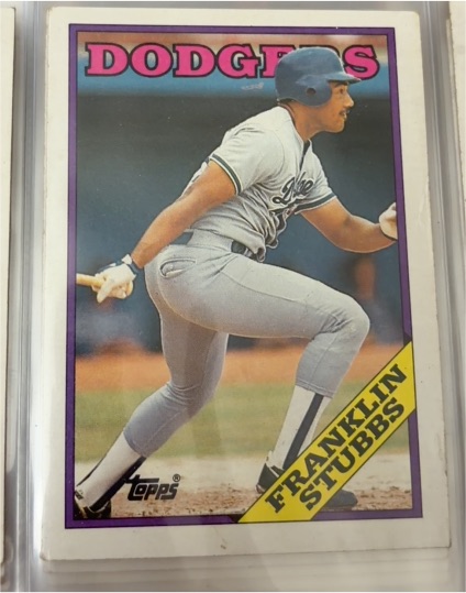 1988 Topps #198 Franklin Stubbs — front