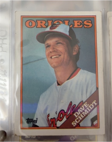 1988 Topps #214 Dave Schmidt — front