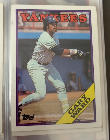 1988 Topps #235 Gary Ward — front