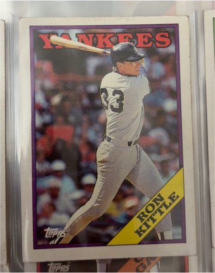 1988 Topps #259 Ron Kittle — front