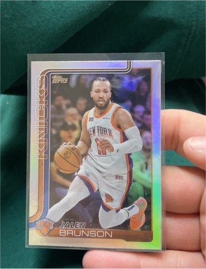 2025 Topps #14 Jalen Brunson — front