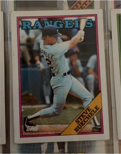 1988 Topps #537 Steve Buechele — front
