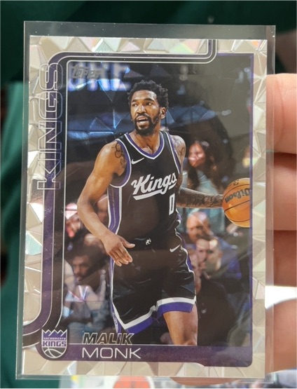 2025-26 Topps #164 Malik Monk Sacramento Kings — front