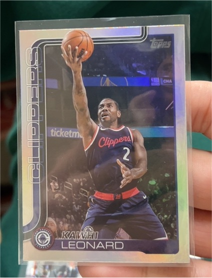 2025-26 Topps #142 Kawhi Leonard — front