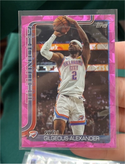 2025-26 Topps #115 Shai Gilgeous-Alexander — front
