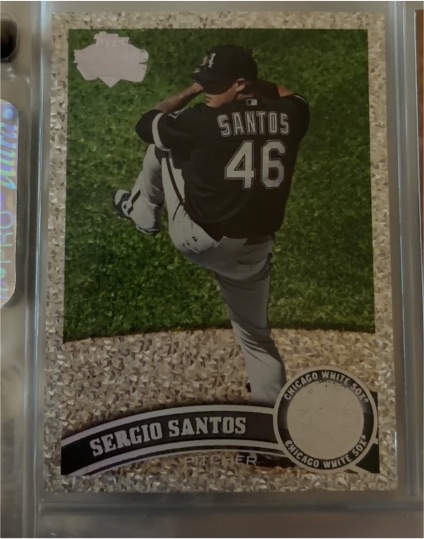 2011 Topps Update #US269 Sergio Santos Diamond Anniversary — front