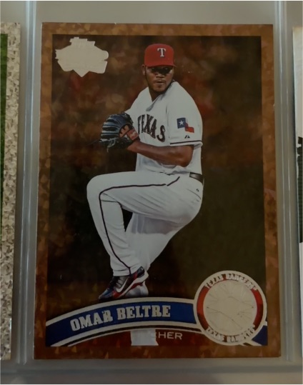 2011 Topps Diamond Anniversary #621 Omar Beltre — front