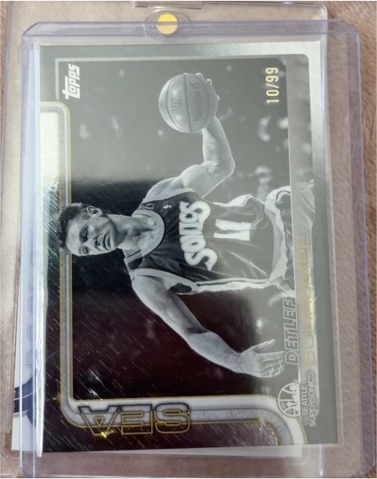2025-26 Topps #270 Detlef Schrempf Blackout — front