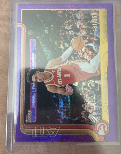 2025-26 Topps #65 Jalen Johnson — front