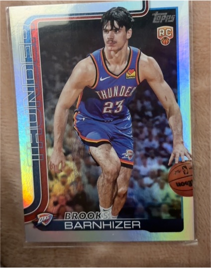 2025-26 Topps #245 Brooks Barnhizer — front
