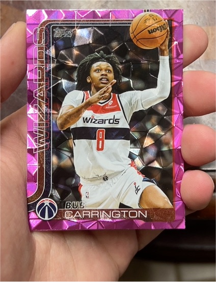 2025-26 Topps #97 Bub Carrington — front
