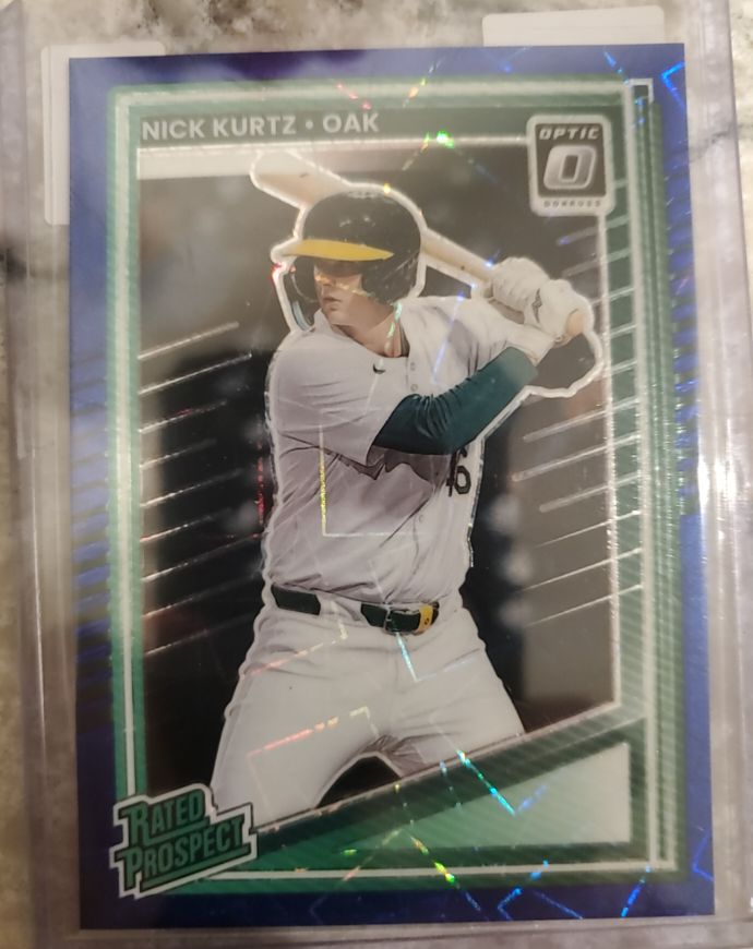 2025 Donruss Optic #154 Nick Kurtz — front