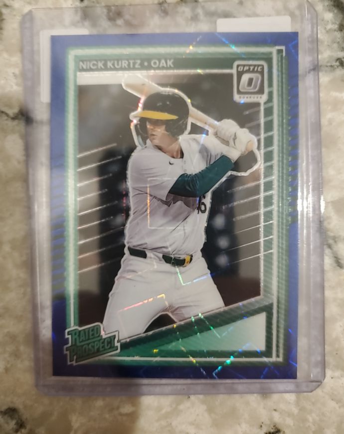 2025 Panini Donruss Optic Rated Prospects #154 Nick Kurtz — front