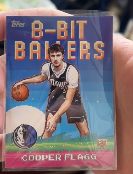 2025-26 Topps 8-Bit Ballers #8B-31 Cooper Flagg — front