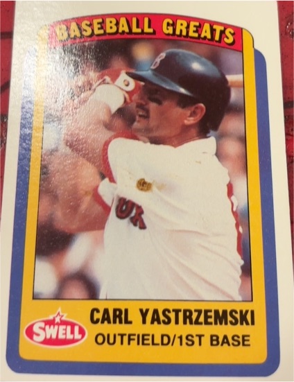 1990 Swell Baseball Greats #5 Carl Yastrzemski — front