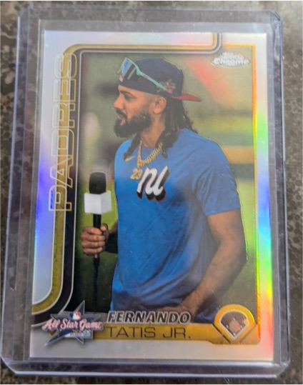 2025 Topps Chrome Update ASG Image Variation Fernando Tatis Jr. — front
