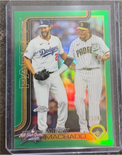 2025 Topps Chrome #PA-28 Manny Machado — front