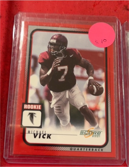 2001 Score #271 Michael Vick Rookie — front