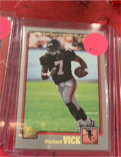 2001 Topps #192 Michael Vick — front
